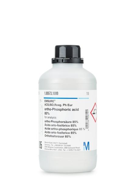 خرید اسید فسفریک ۸۵ درصد مرک | Merck EMSURE | گرید ACS, ISO, Ph Eur