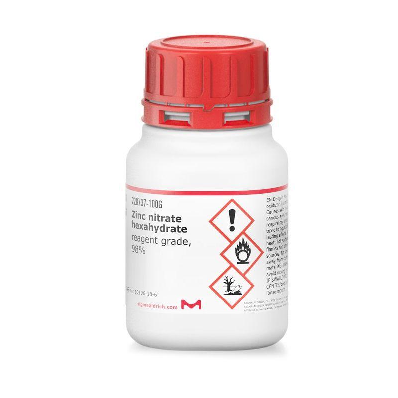 خرید نیترات روی شش‌آبه مرک | Zinc nitrate hexahydrate گرید آزمایشگاهی