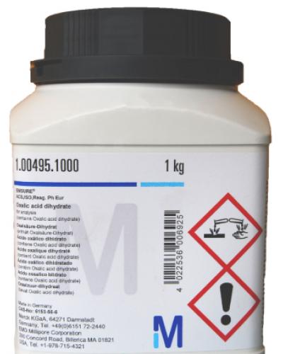 خرید اسید اگزالیک دی‌هیدرات مرک | Merck EMSURE | گرید ACS, ISO, Ph Eur