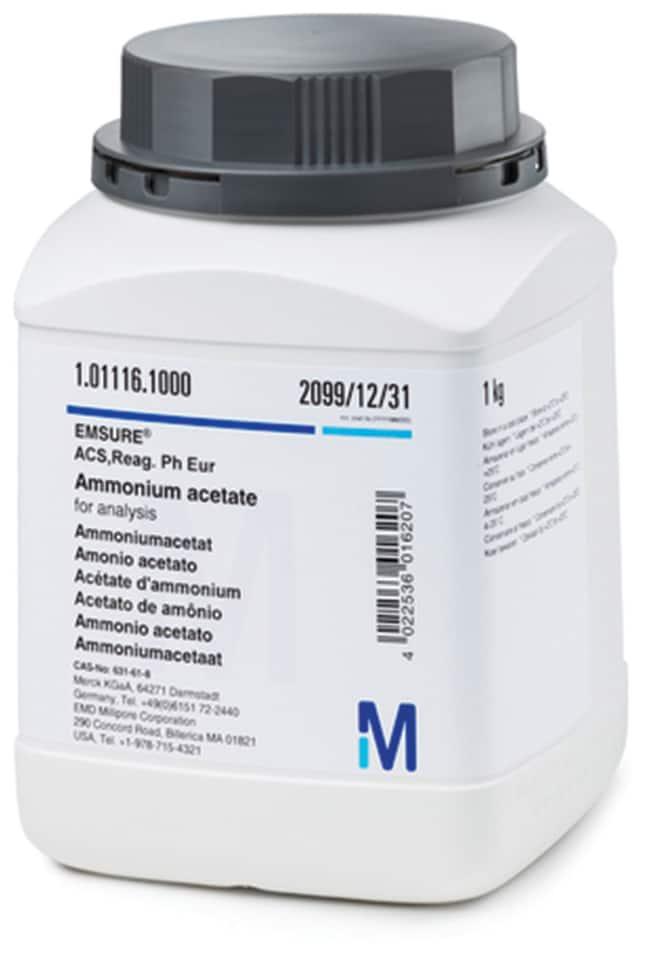 خرید استات آمونیوم مرک | Merck EMSURE | گرید ACS, Reag. Ph Eur